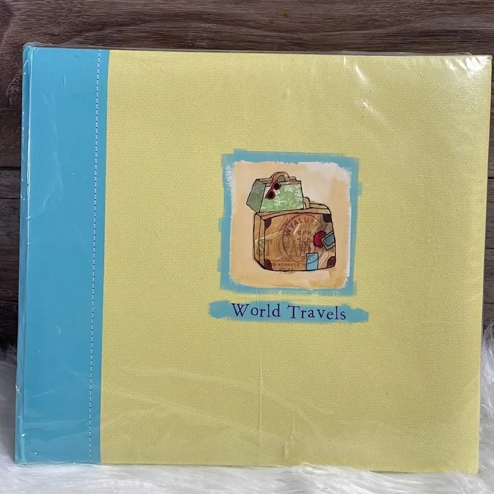 Markings by C.R. Gibson World Travels “Our Travels Through The Years” Journal Al